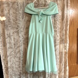 Beautiful aqua blue girl dress